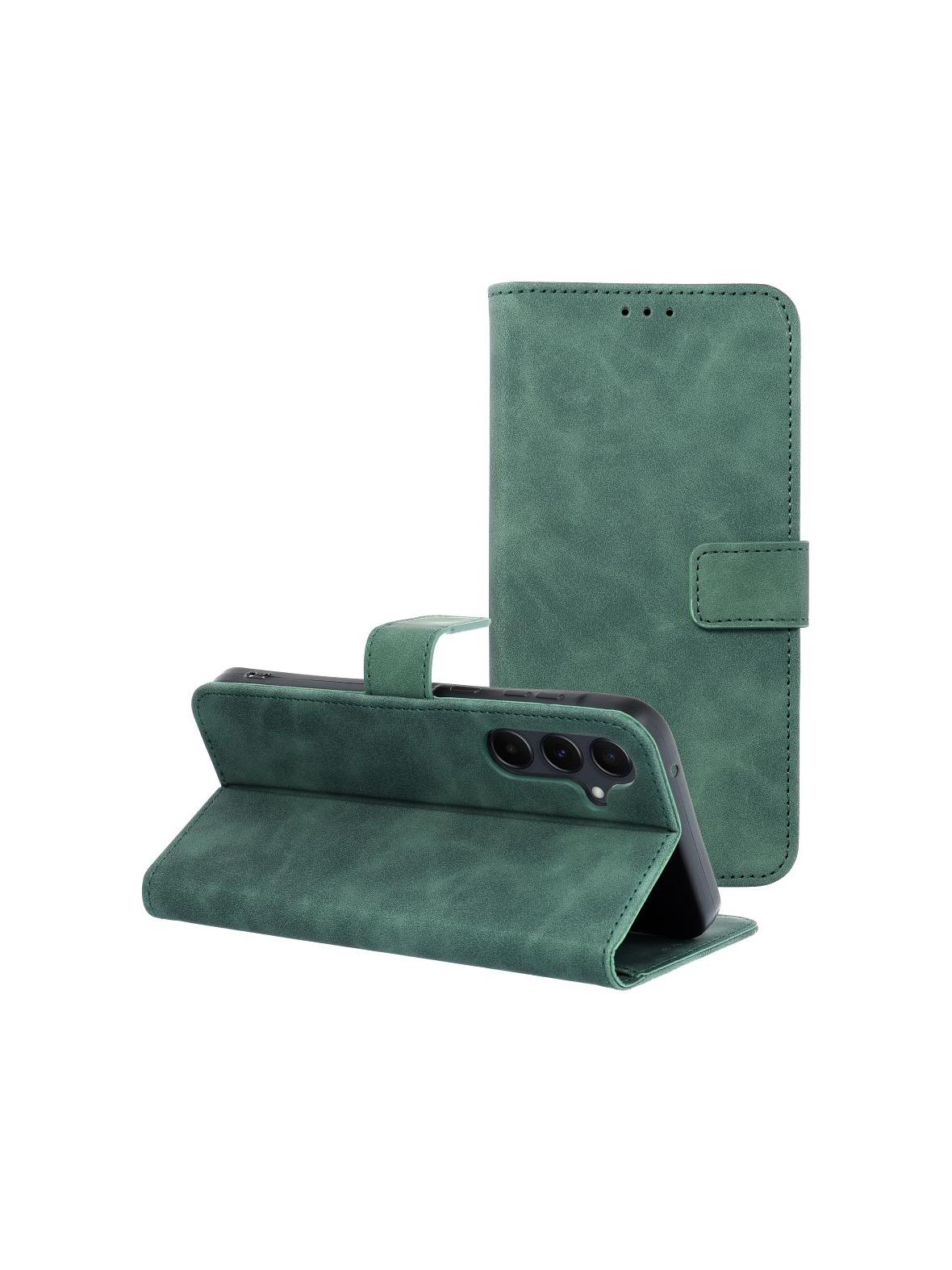 Kabura TENDER Book do SAMSUNG A55 5G zielony