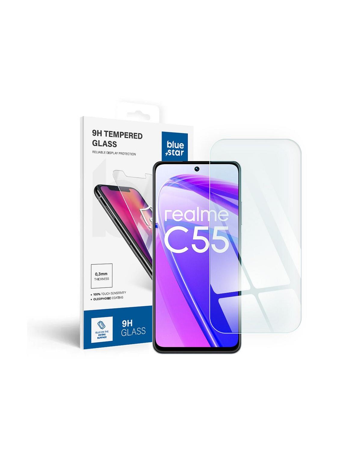 Szkło hartowane do Realme C55 Blue Star