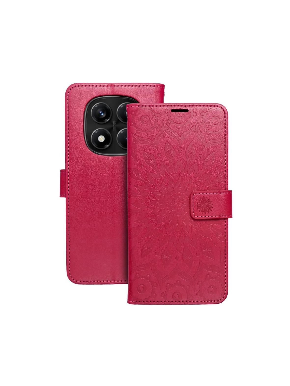 Kabura MEZZO Book do XIAOMI Redmi Note 14 PRO 4G mandala magenta