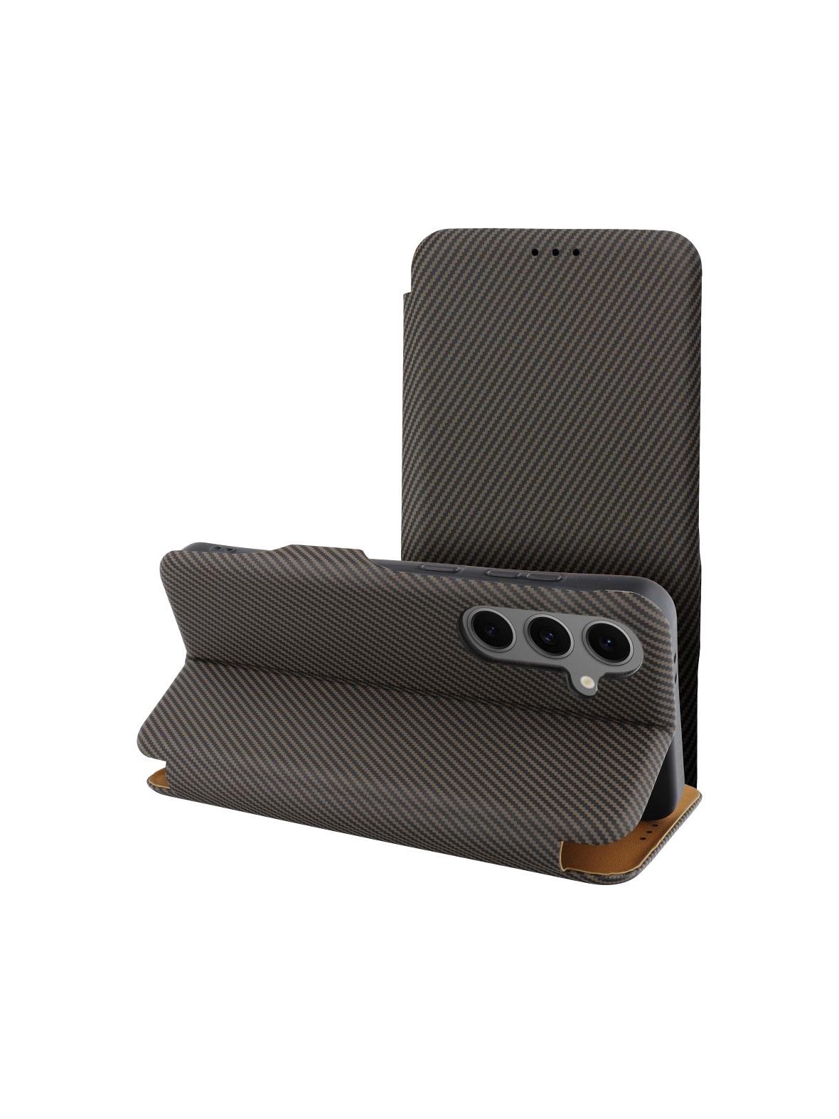 Kabura FOLIO Side Magnet do XIAOMI REDMI NOTE 14 5G brązowy