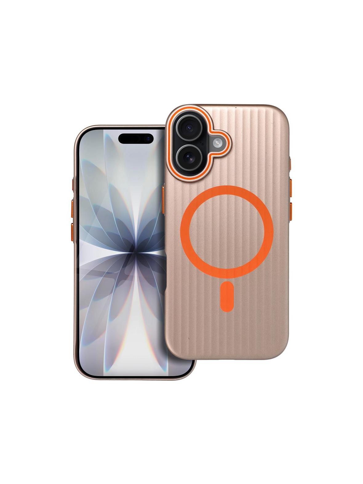 Futerał SIMPLY kompatybilny z MagSafe do IPHONE 17 tytan pustynny