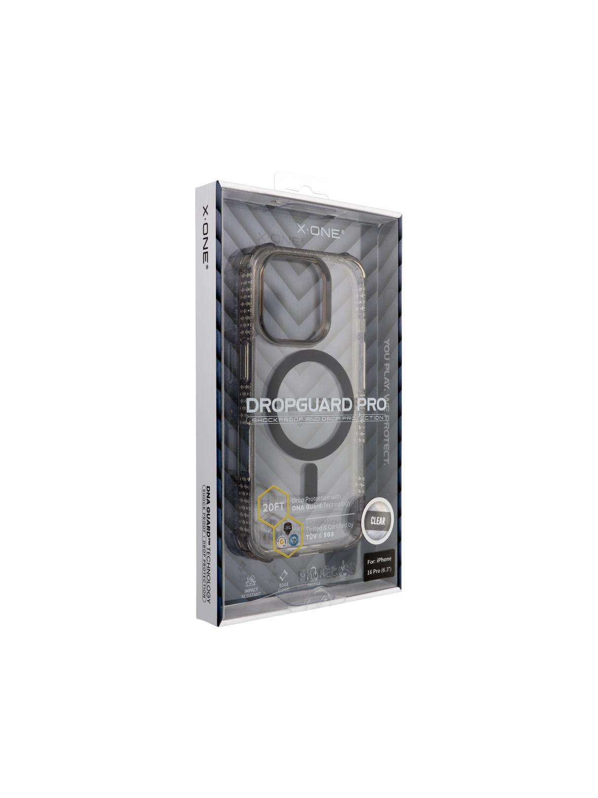 Futerał X-ONE Dropguard Magnetic Case Pro (kompatybilny z MagSafe) - do Apple iPhone 16 Pro czarny