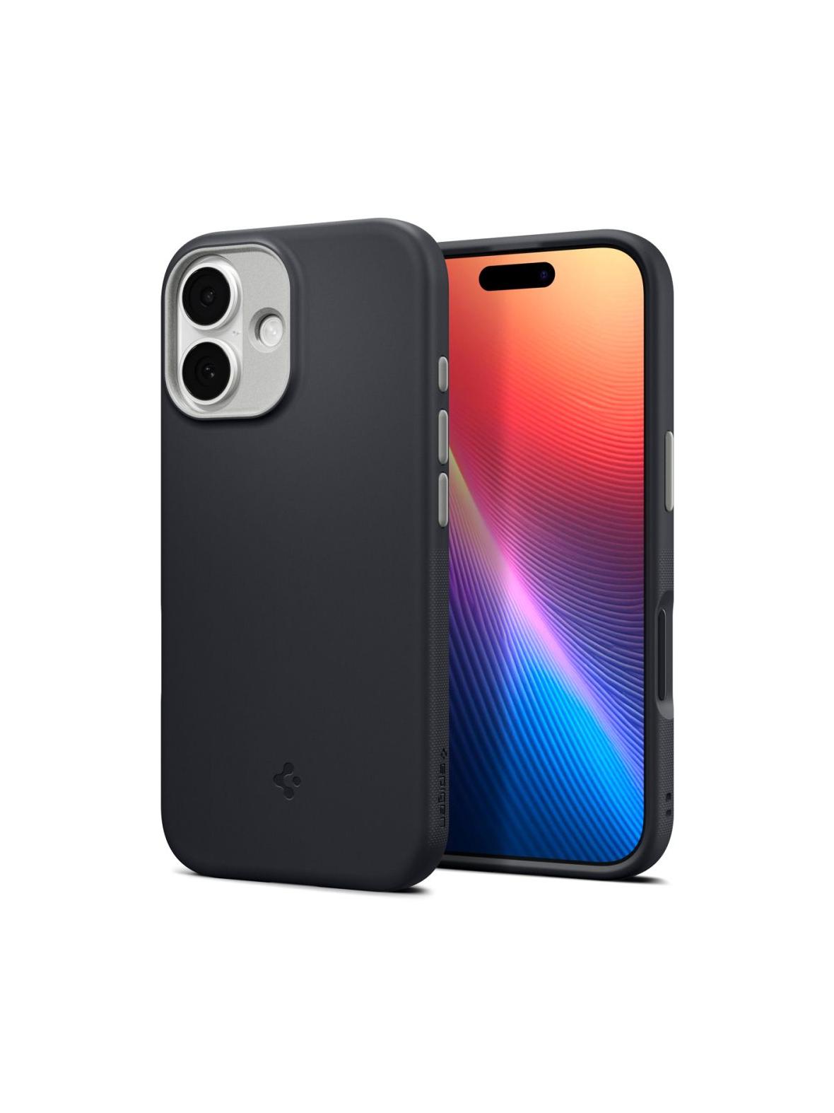 SPIGEN futerał NANO POP MAG kompatybilny z MagSafe do IPHONE 17 black sesame