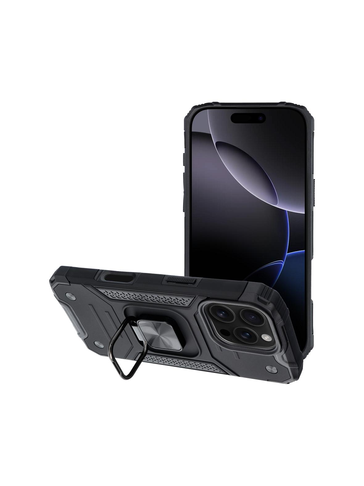 Futerał NITRO do IPHONE 16 Pro czarny