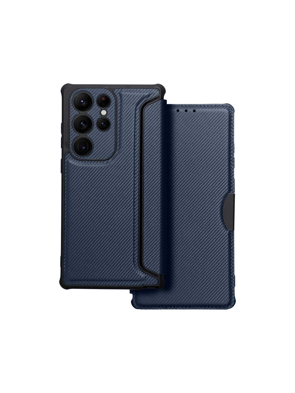 Kabura RAZOR Book do SAMSUNG S23 Ultra niebieski