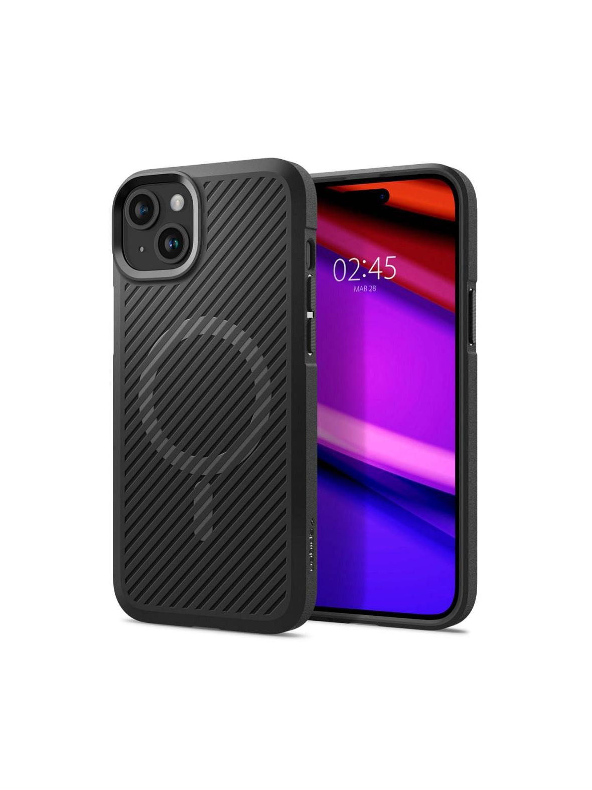 SPIGEN futerał CORE ARMOR MAG kompatybilny z MagSafe do IPHONE 15 Plus matte black