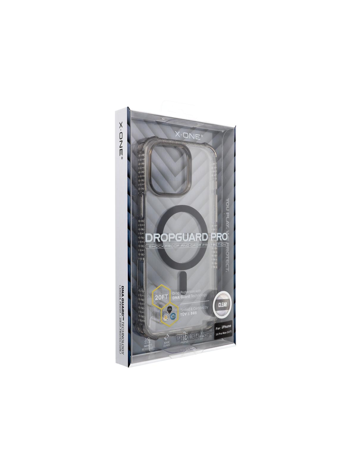 Futerał X-ONE Dropguard Magnetic Case Pro (kompatybilny z MagSafe) - do Apple iPhone 16 Pro Max czarny
