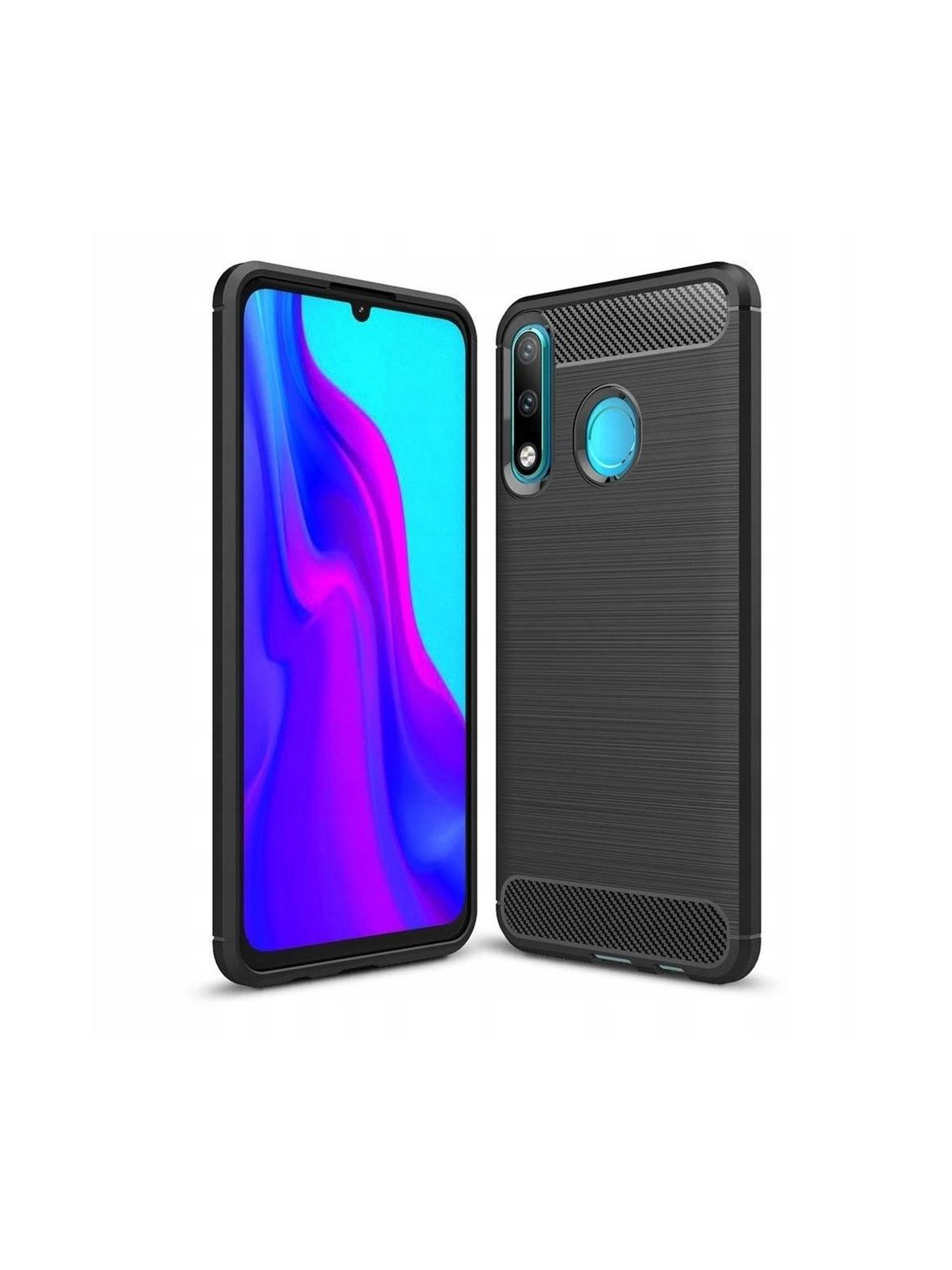 Futerał CARBON do HUAWEI P30 Lite czarny
