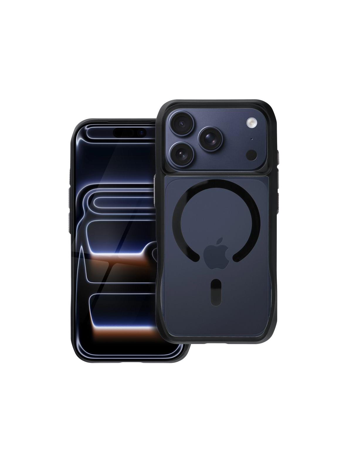 ROAR futerał SLIM DEFENDER kompatybilny z MagSafe do IPHONE 17 Pro Max czarny