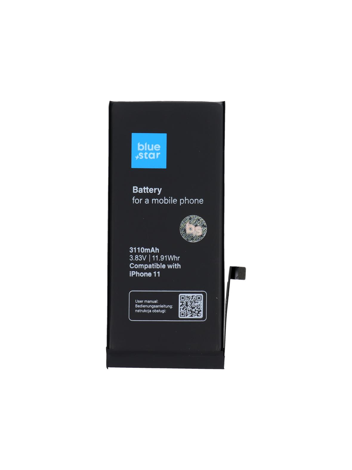 Bateria do iPhone 11 3110 mAh Blue Star HQ