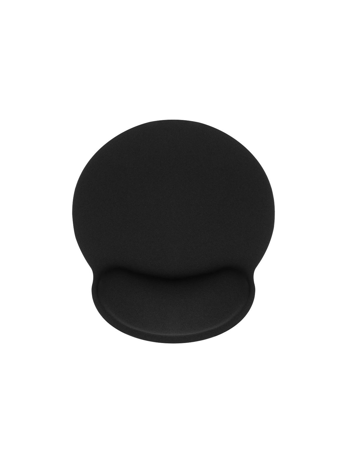 Podkładka pod mysz i nadgarstek ergonomiczna 250 x 230 x 25 mm czarna