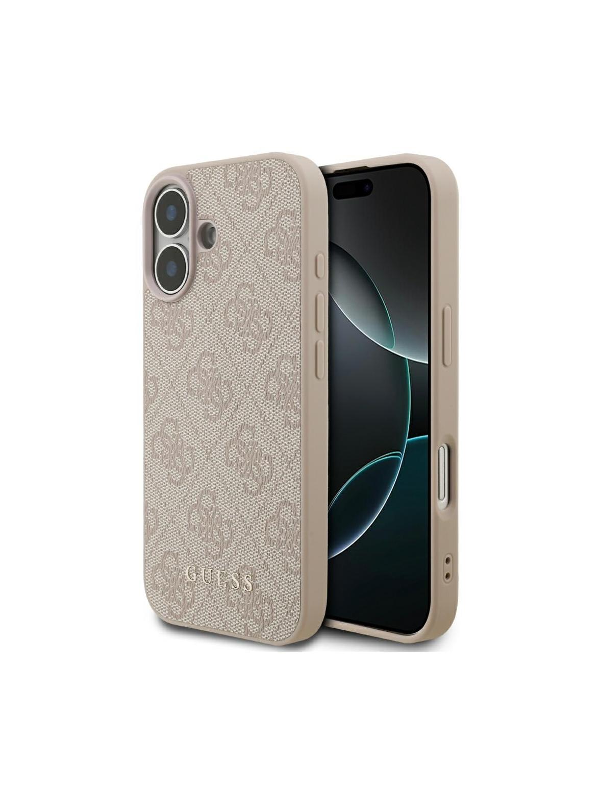 GUESS futerał do IPHONE 17 GUHCP17SG4GFPI (PU 4G Classic) różowy