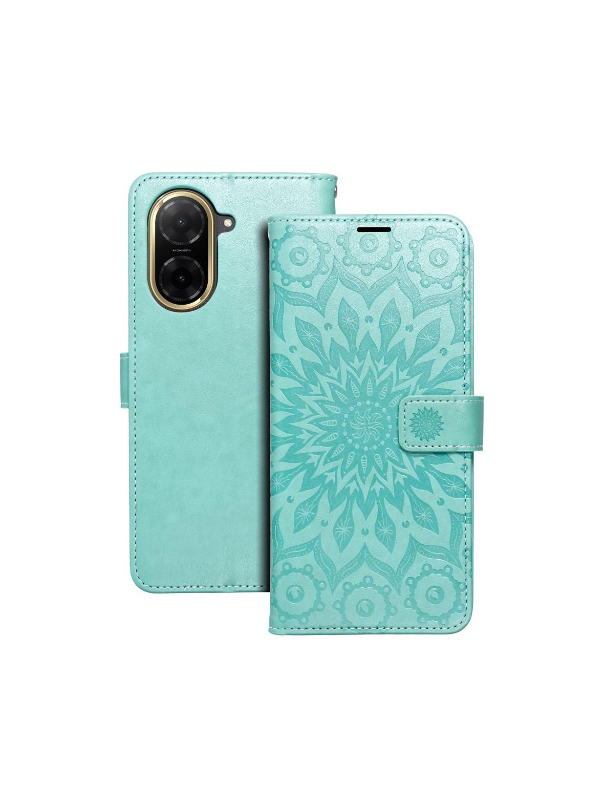 Kabura MEZZO Book do XIAOMI Redmi A5 ( 173,3 x 79,4 x 8,26) mandala zielony