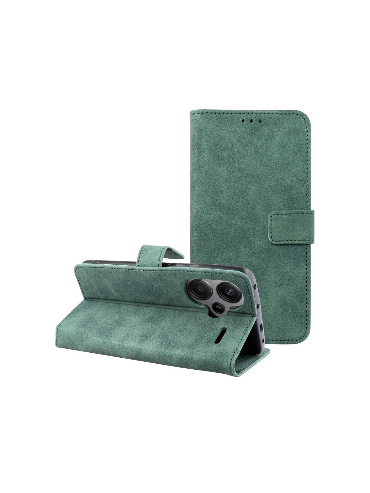 Kabura TENDER Book do XIAOMI Redmi Note 13 Pro Plus 5G zielony