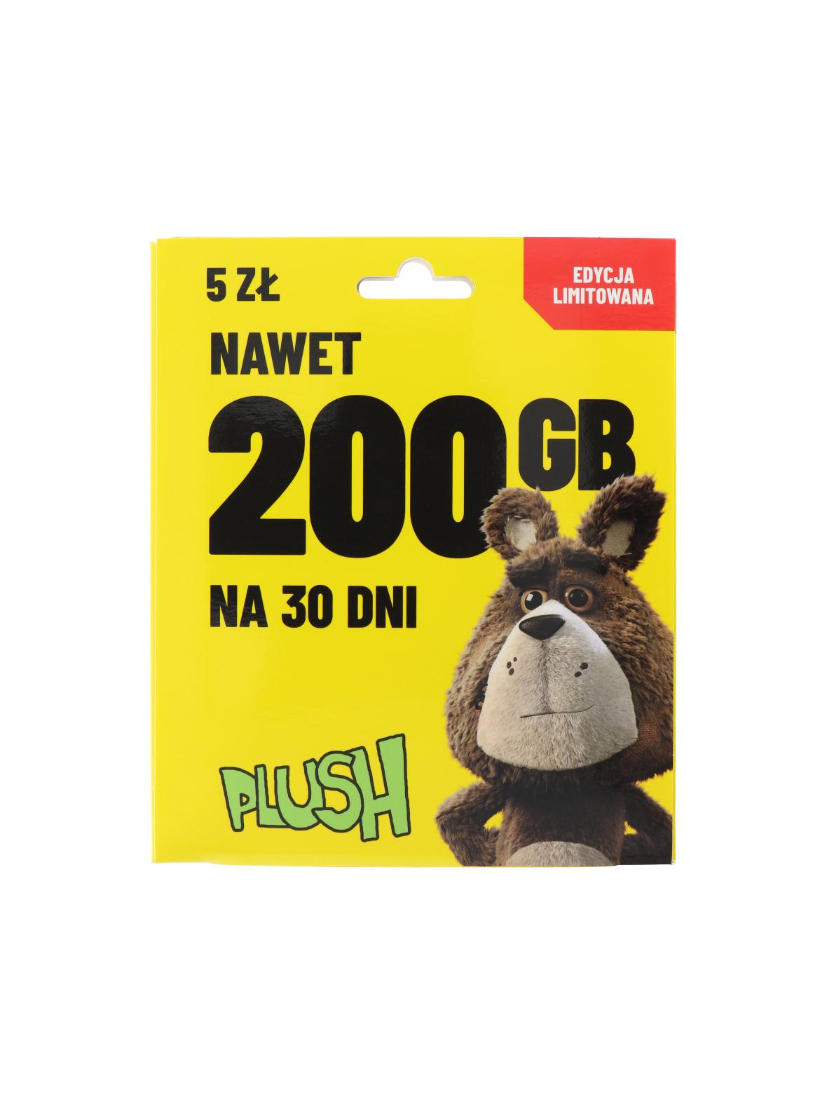 Karta Startowa PLUSH Internet Bis