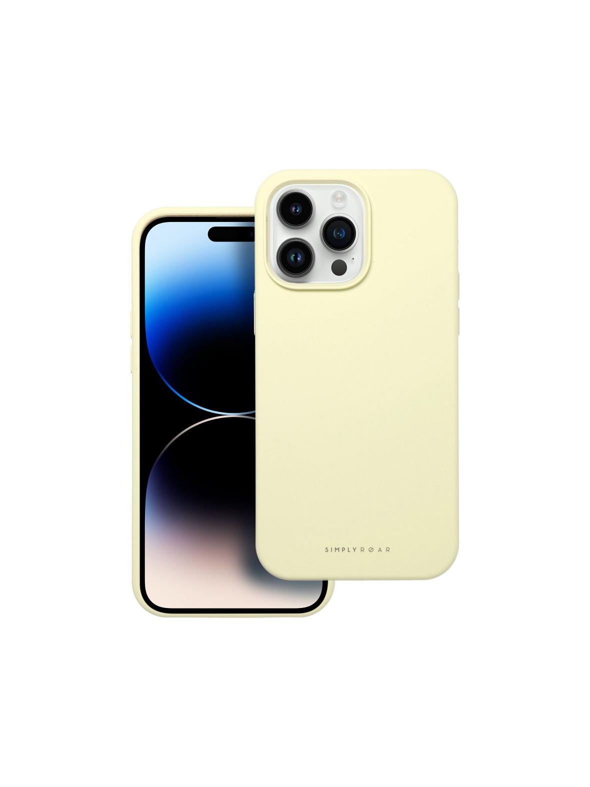 ROAR futerał CLOUD SKIN do IPHONE 14 Pro Max Jasnożółty