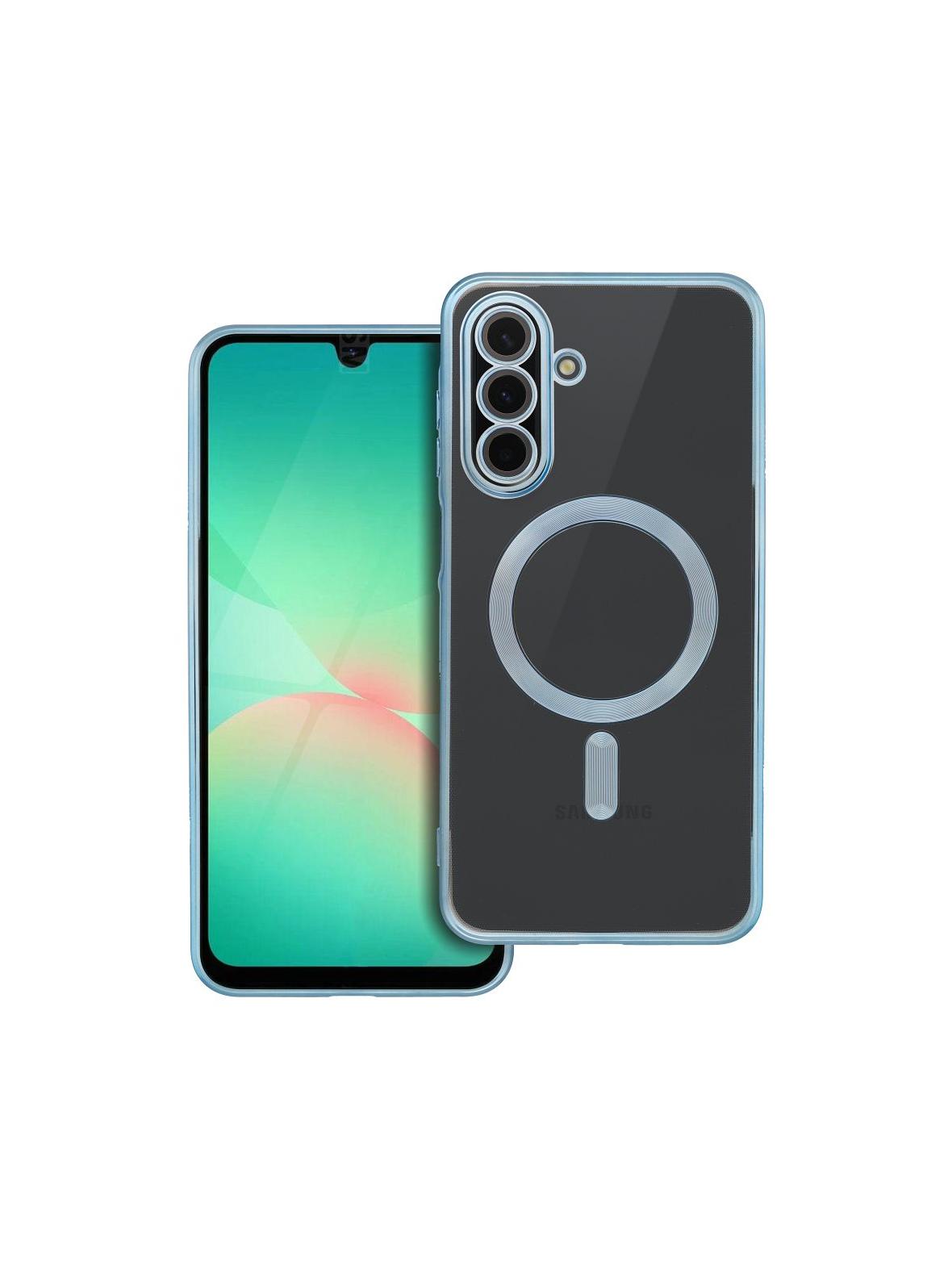 Futerał ELECTRO MAG COVER kompatybilny z MagSafe do SAMSUNG A26 niebieski