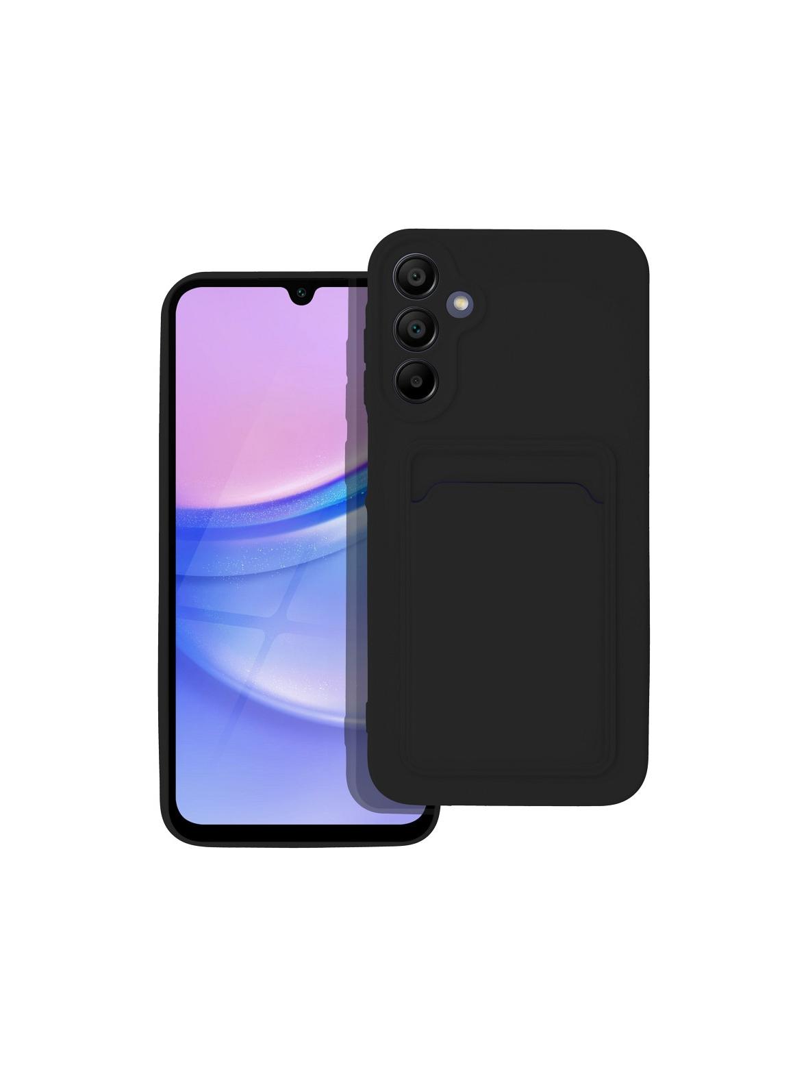 Futerał CARD CASE do SAMSUNG A15 5G / A15 4G czarny
