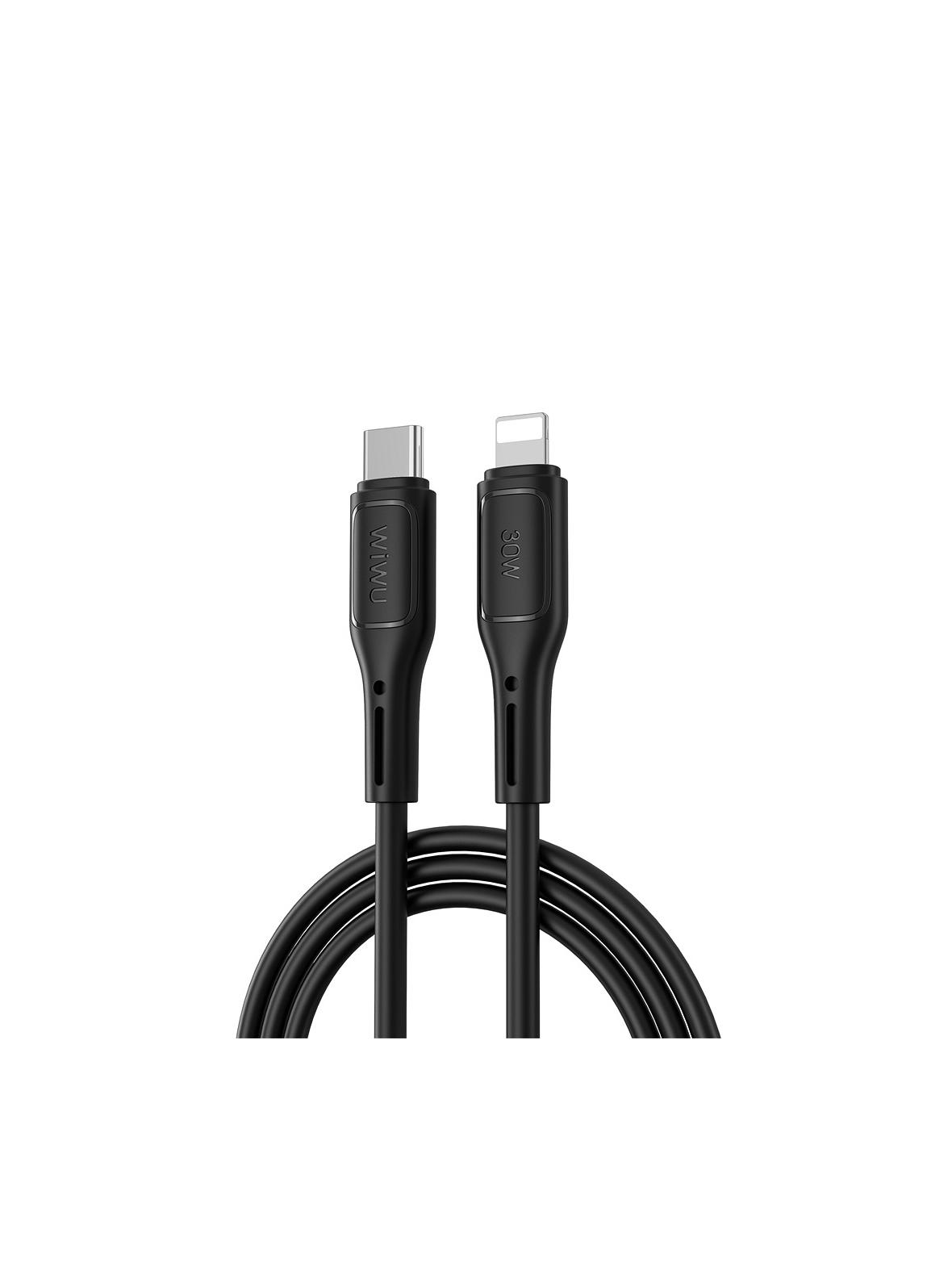 Kabel USB C do Lightning Wiwu 30W Wi-C043E czarny