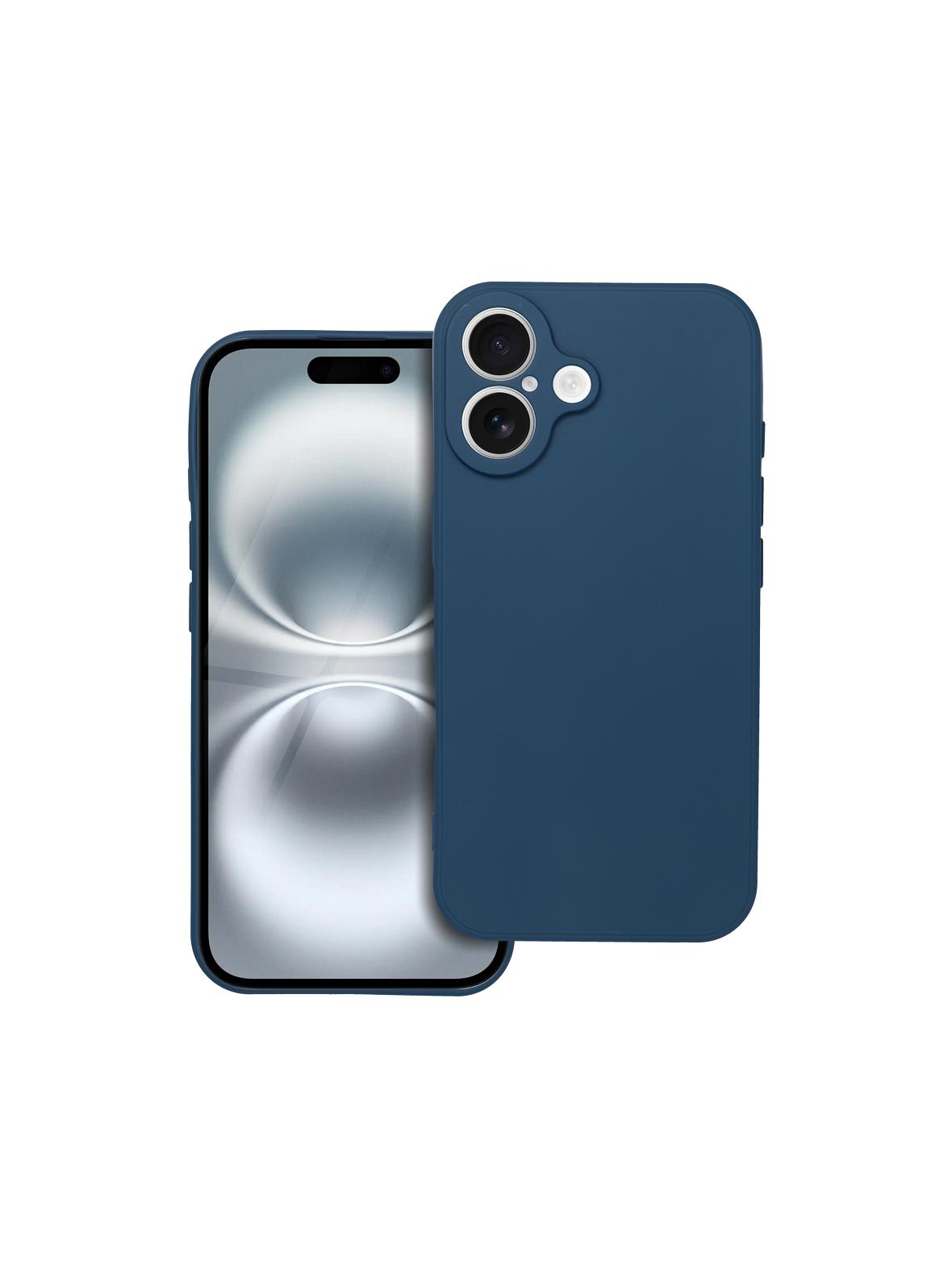 Futerał SOFT do IPHONE 16 ciemny niebieski