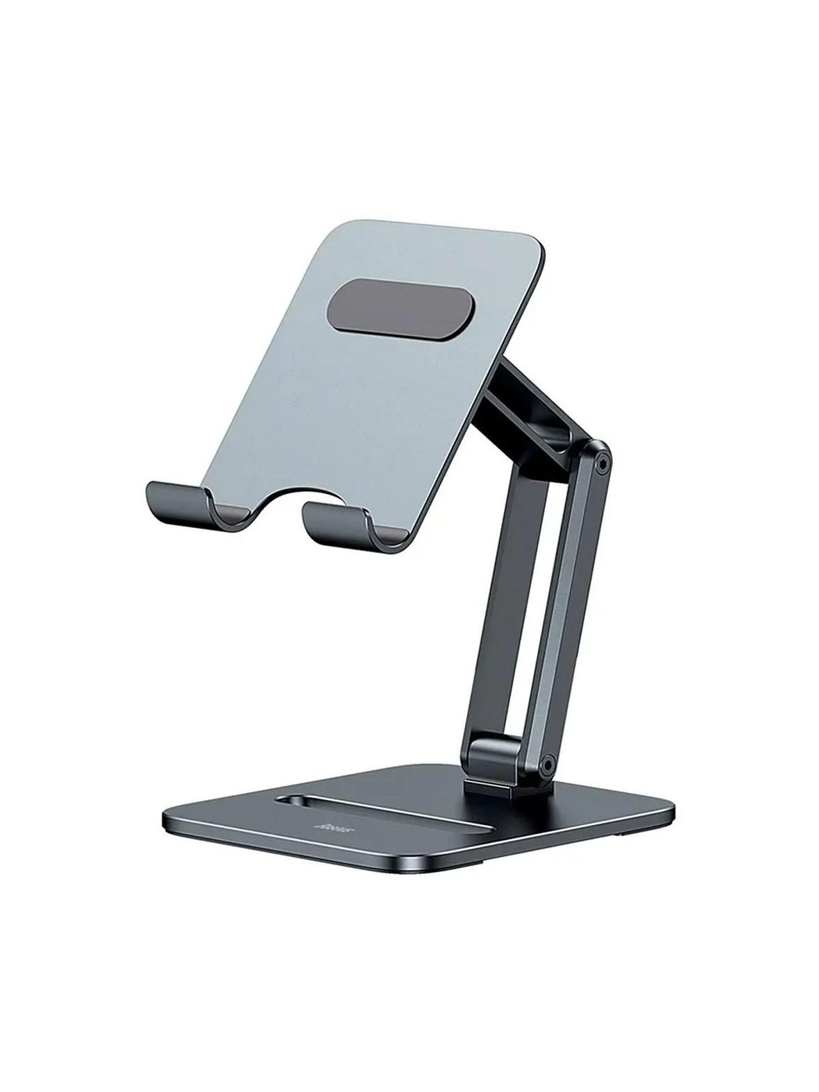 BASEUS uchwyt biurkowy składany metalowy na tablet BS-HP006 szary