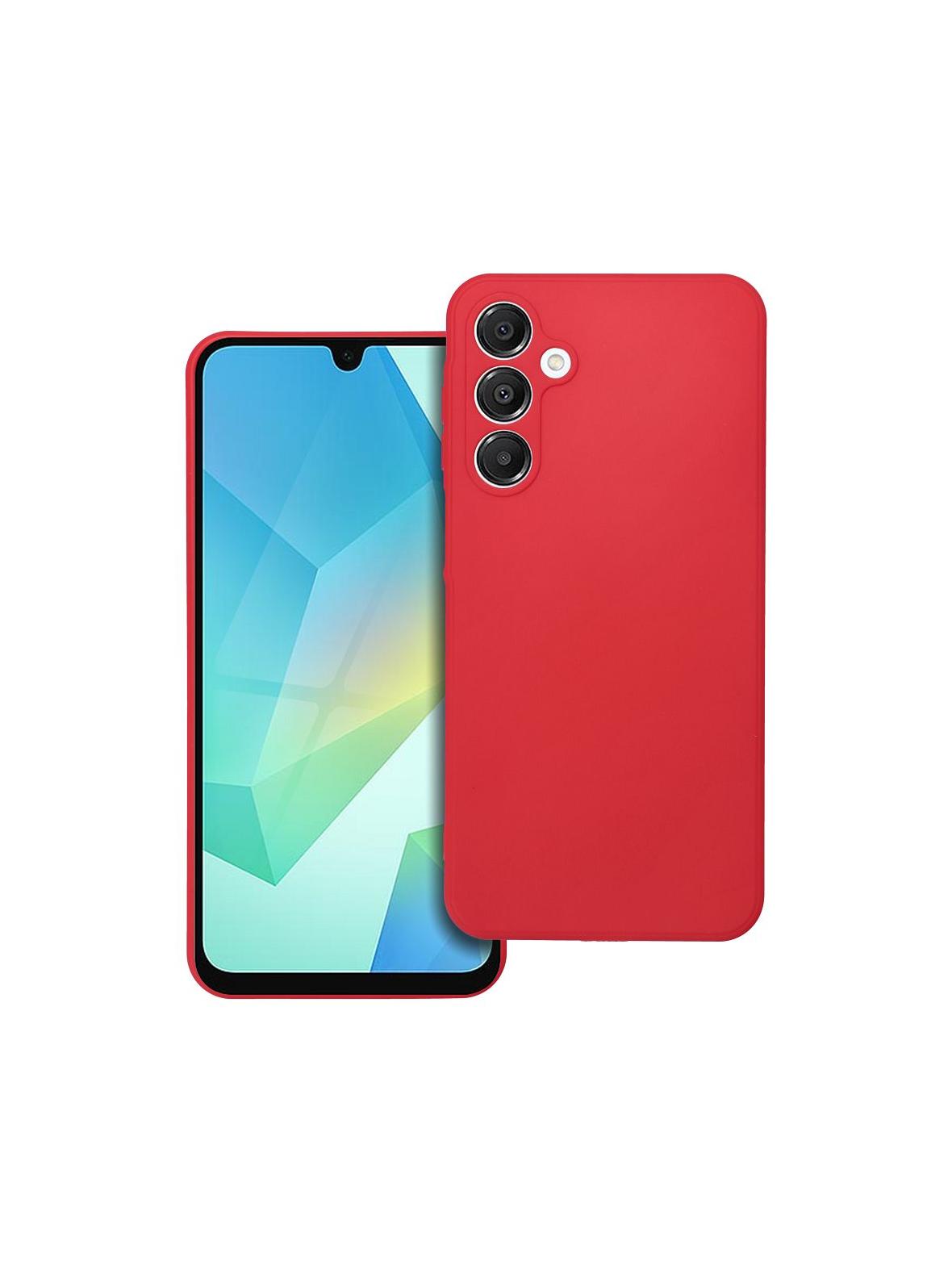 Futerał SOFT do SAMSUNG A16 5G / A16 4G czerwony