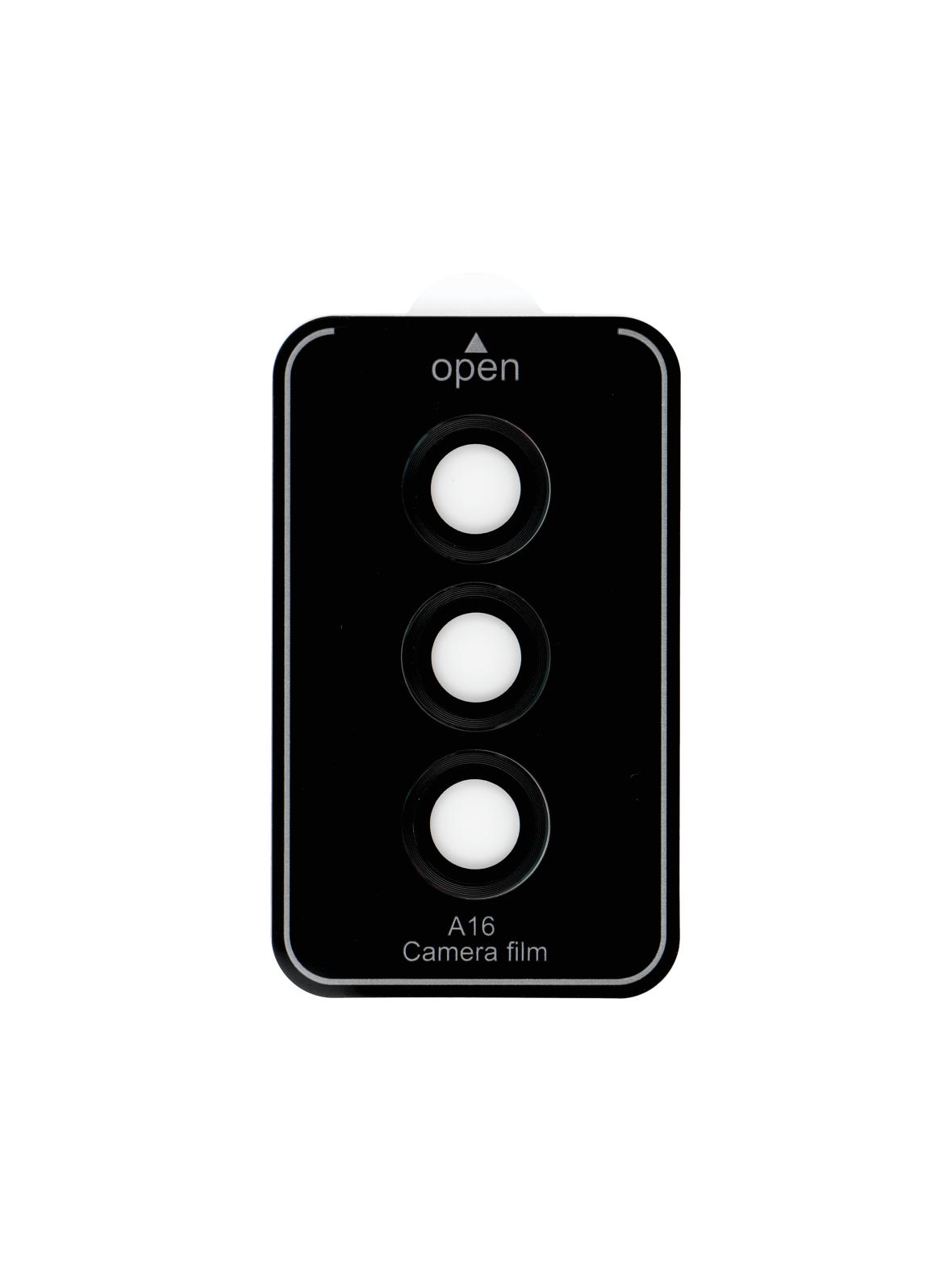 Osłona aparatu PROTECTOR 9H + aplikator do SAMSUNG A16 czarna