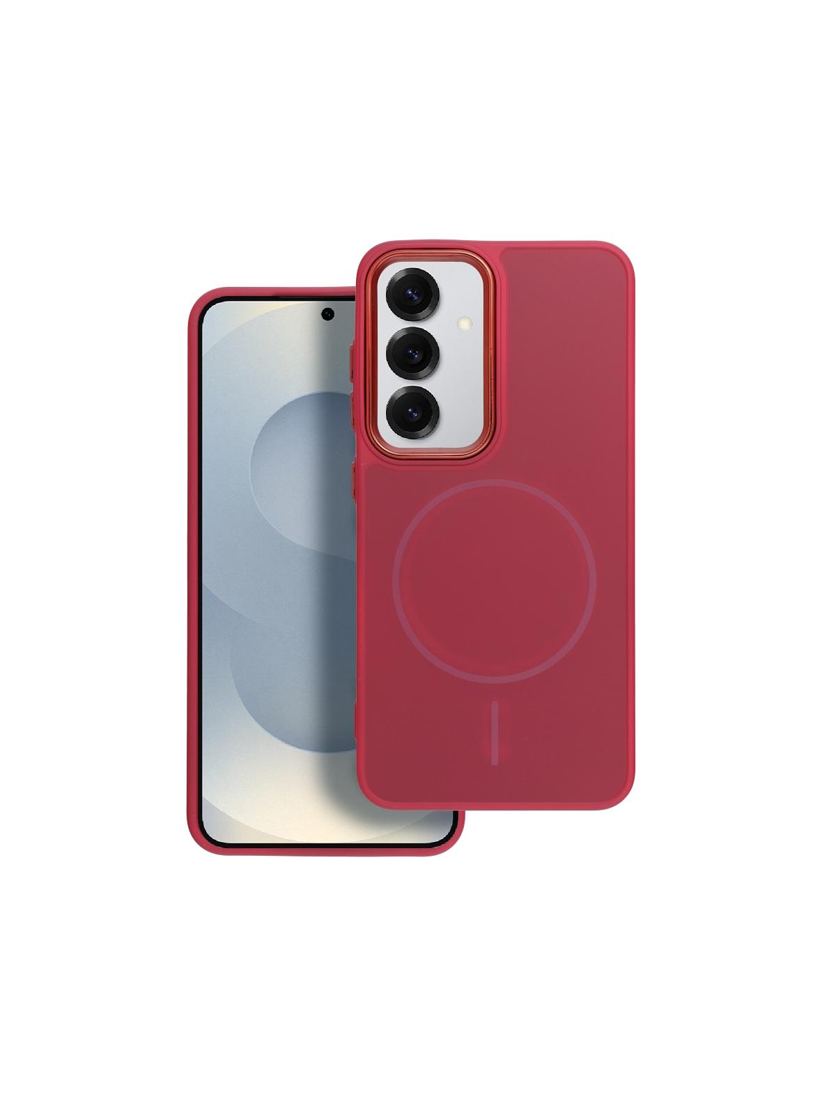 Futerał FRAME MAG COVER kompatybilny z MagSafe do SAMSUNG A36 magenta