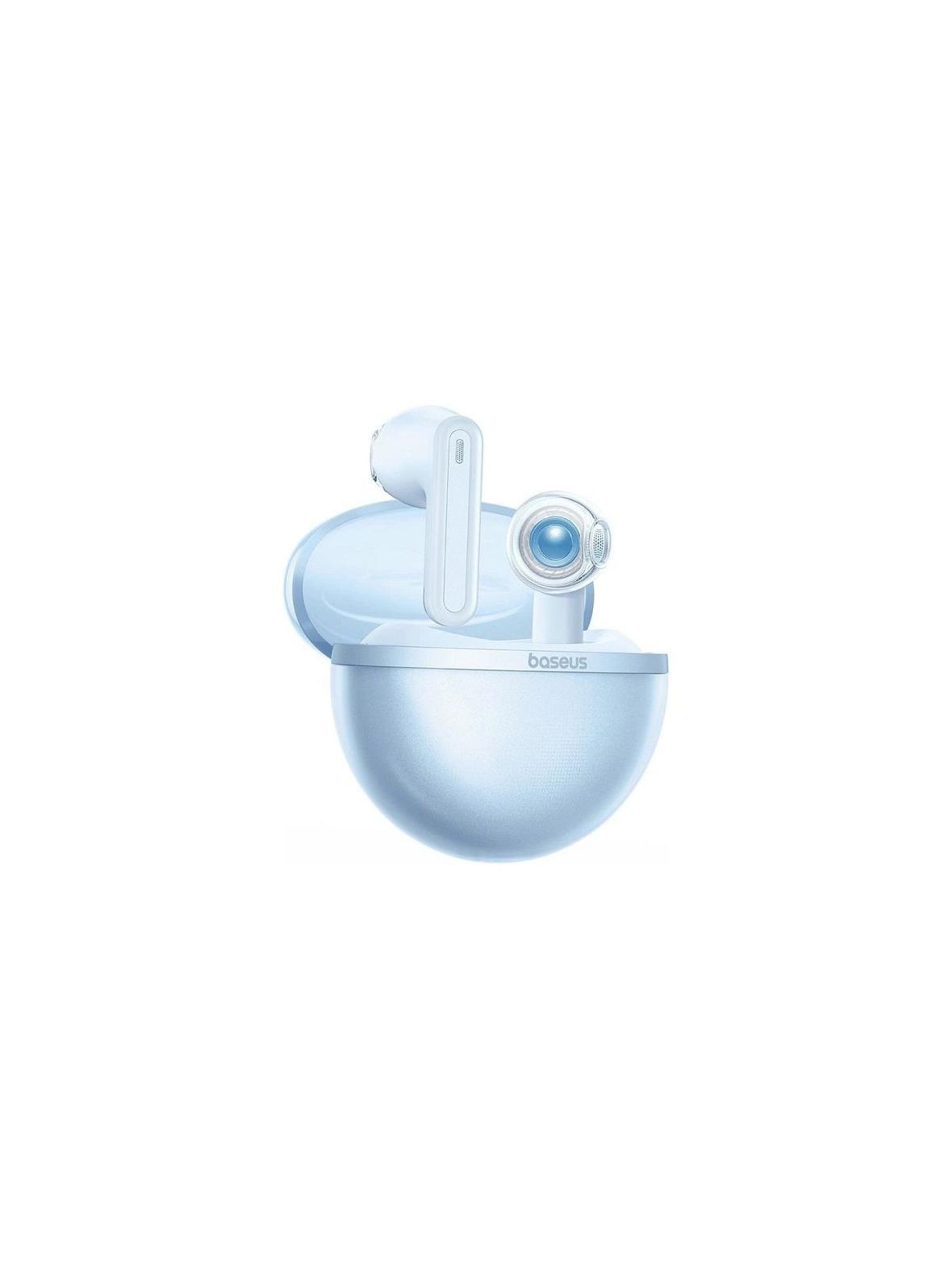 BASEUS słuchawki bezprzewodowe bluetooth TWS E5 niebieskie