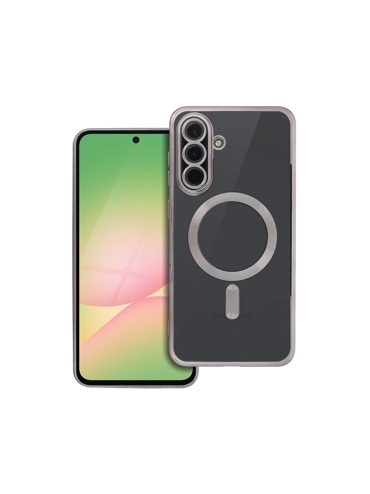 Futerał ELECTRO MAG COVER kompatybilny z MagSafe do SAMSUNG A56 tytanowy szary