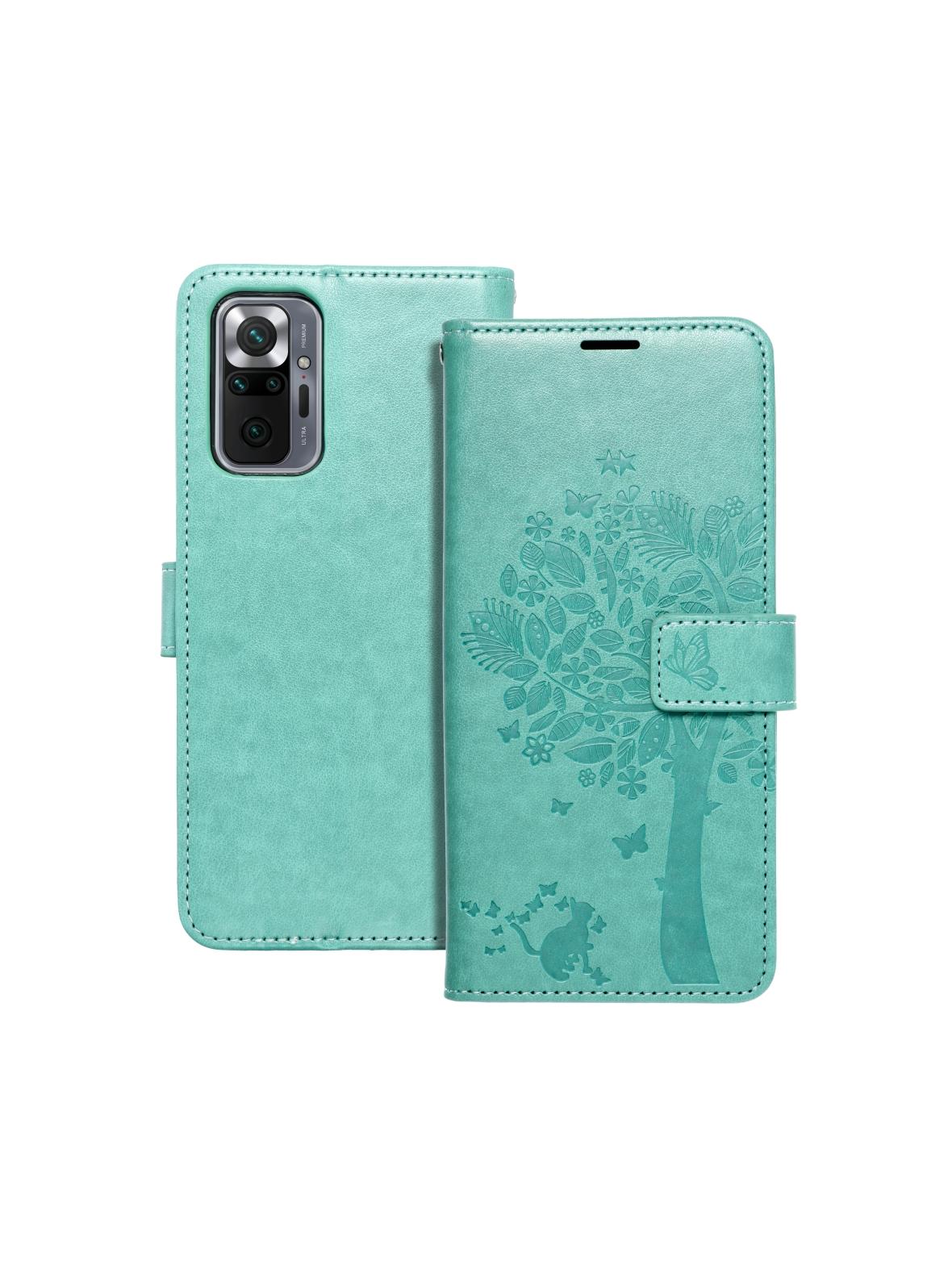 Kabura MEZZO Book do XIAOMI Redmi Note 10 Pro drzewo zielony