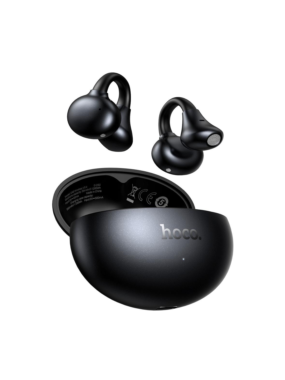 Słuchawki bezprzewodowe douszne Hoco TWS EA8 czarny