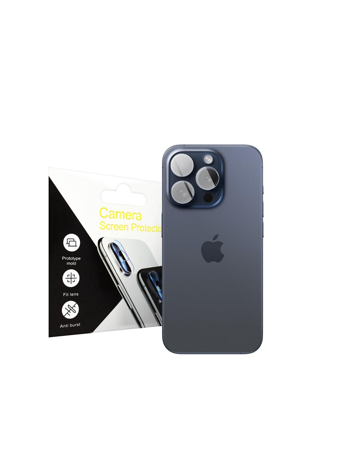 Szkło hartowane Tempered Glass Camera Cover - do iPhone 15 Pro