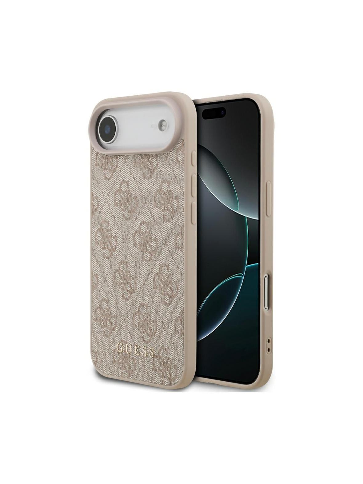 GUESS futerał do IPHONE 17 Air GUHCP17MG4GFPI (PU 4G Classic) różowy