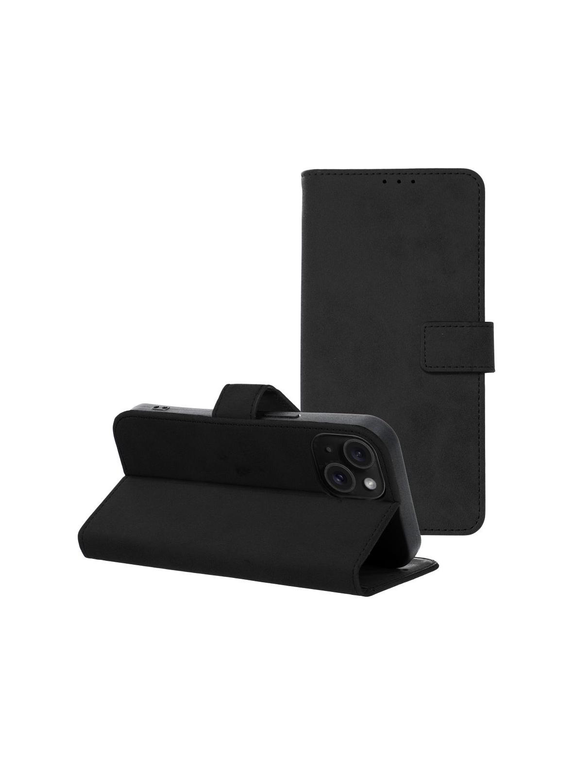 Kabura TENDER Book do IPHONE 15 czarny