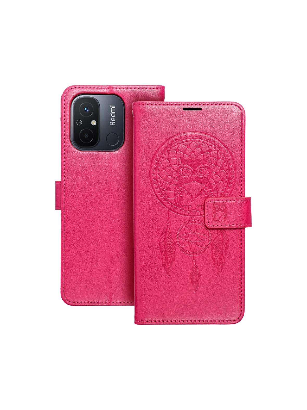 Kabura MEZZO Book do XIAOMI Redmi 12C łapacz snów magenta