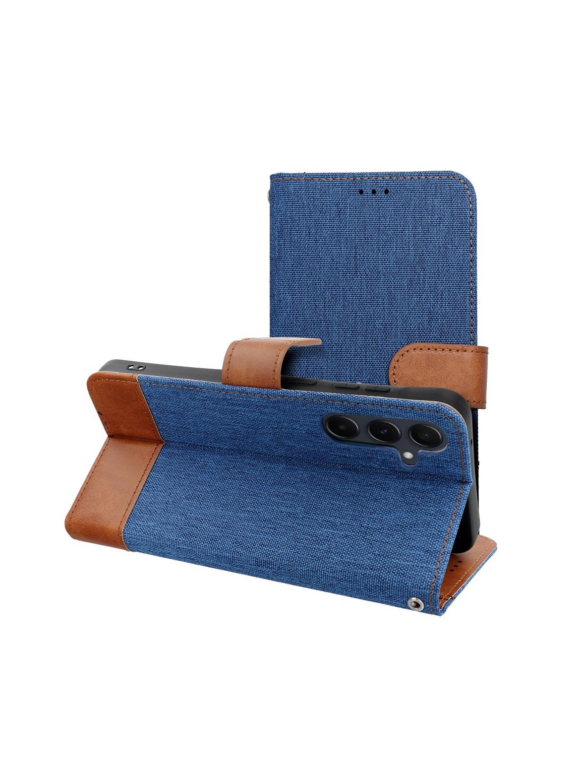 Kabura JEANS Book do SAMSUNG A25 5G niebieski