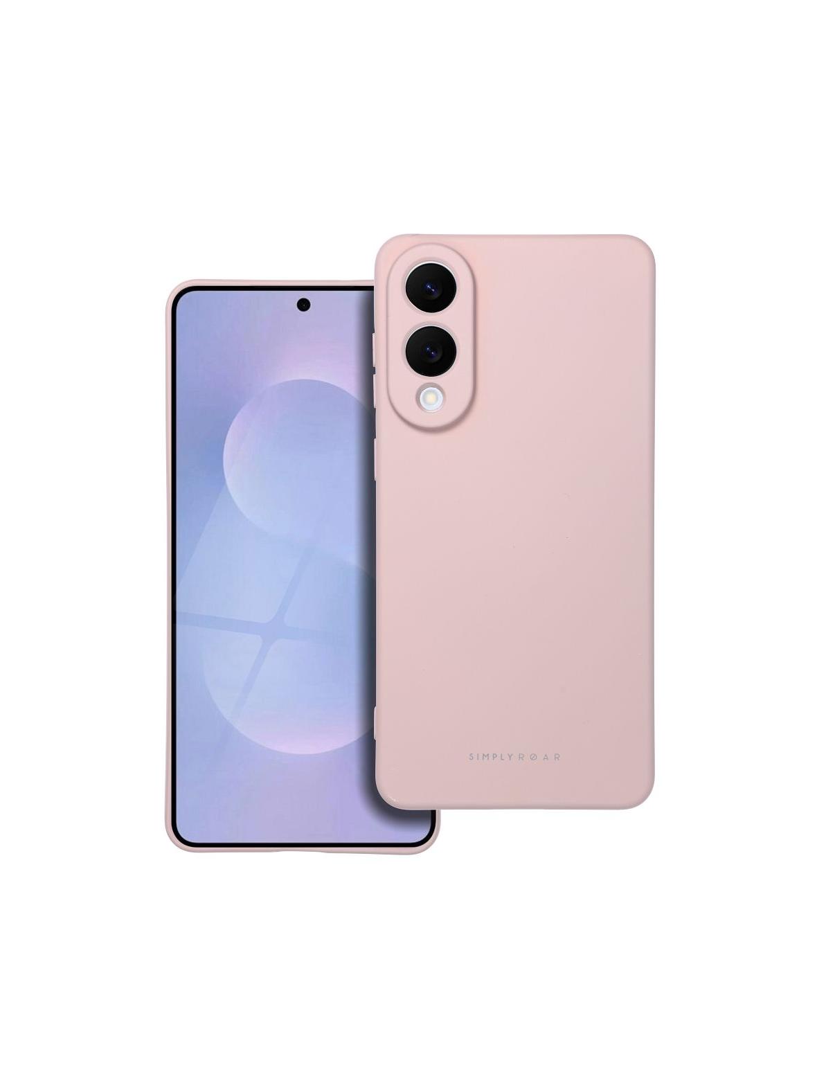 ROAR futerał SPACE do SAMSUNG S25 Edge pudrowy róż