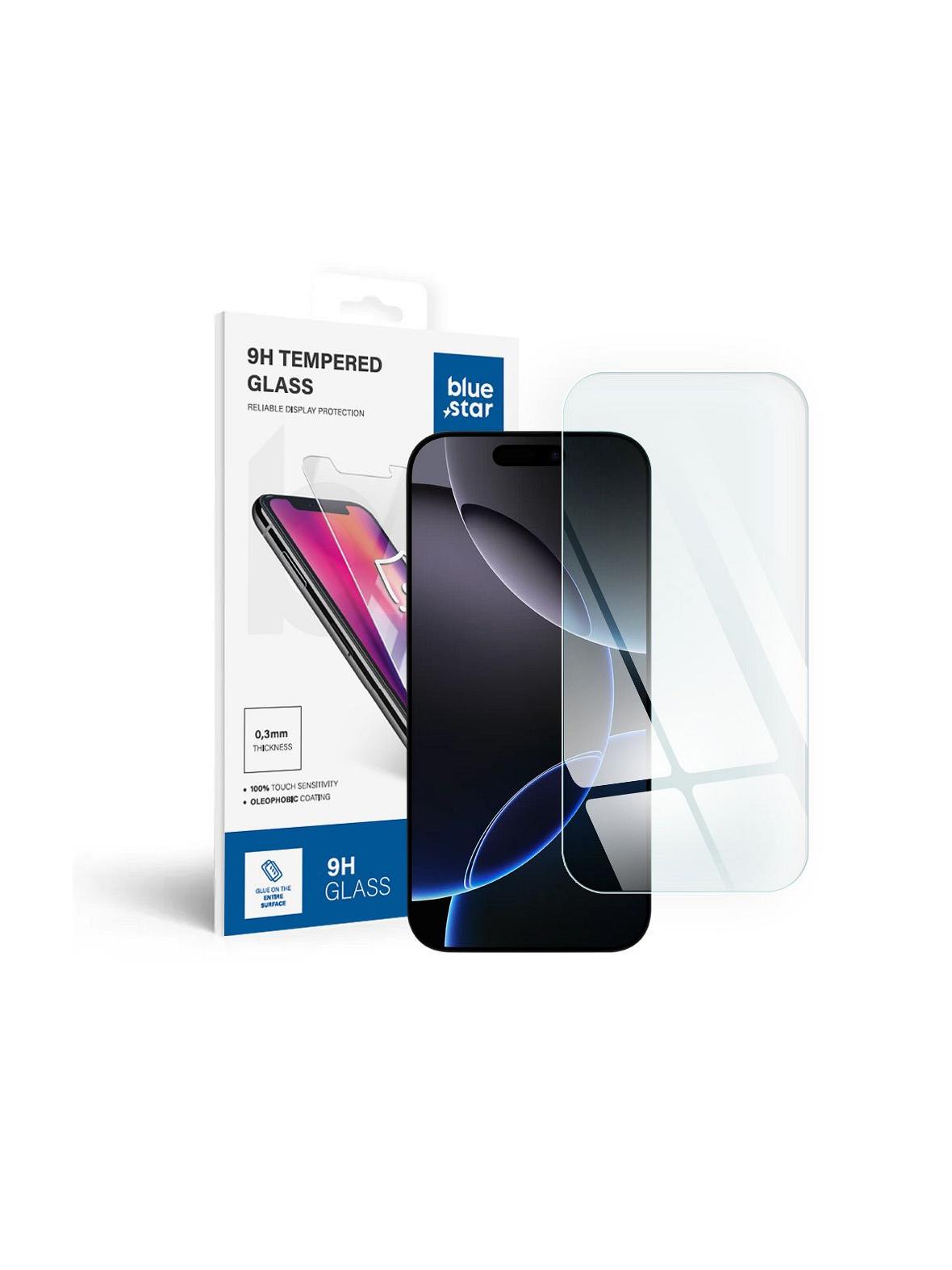 Szkło hartowane do iPhone 16 PRO MAX / 17 PRO MAX Blue Star