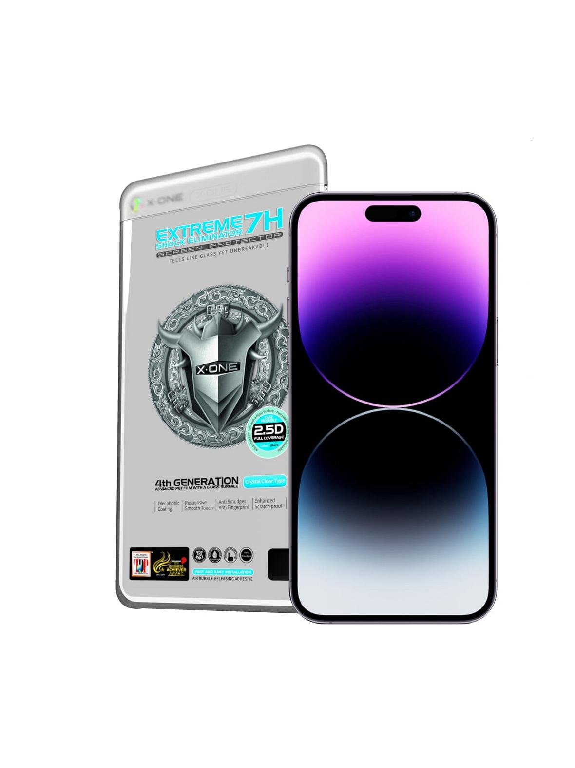 Protektor LCD X-ONE Extreme Shock Eliminator 4th gen. - do iPhone 14 Pro Max/15 Plus