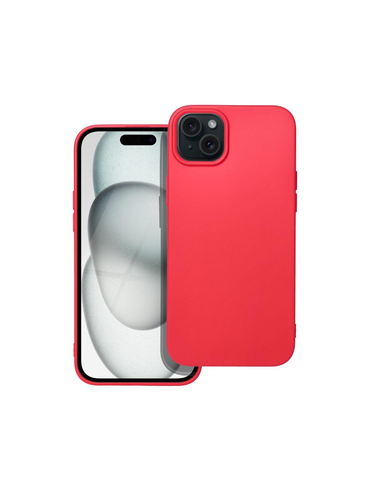 Futerał SOFT do IPHONE 15 Plus czerwony