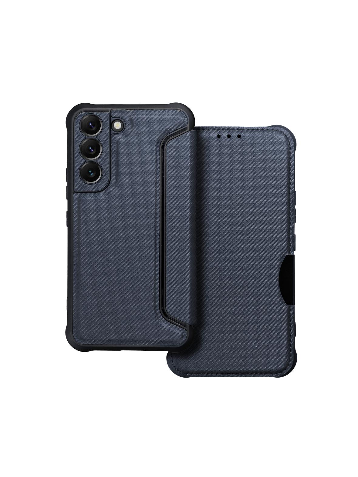 Kabura RAZOR Book do SAMSUNG S22 niebieski