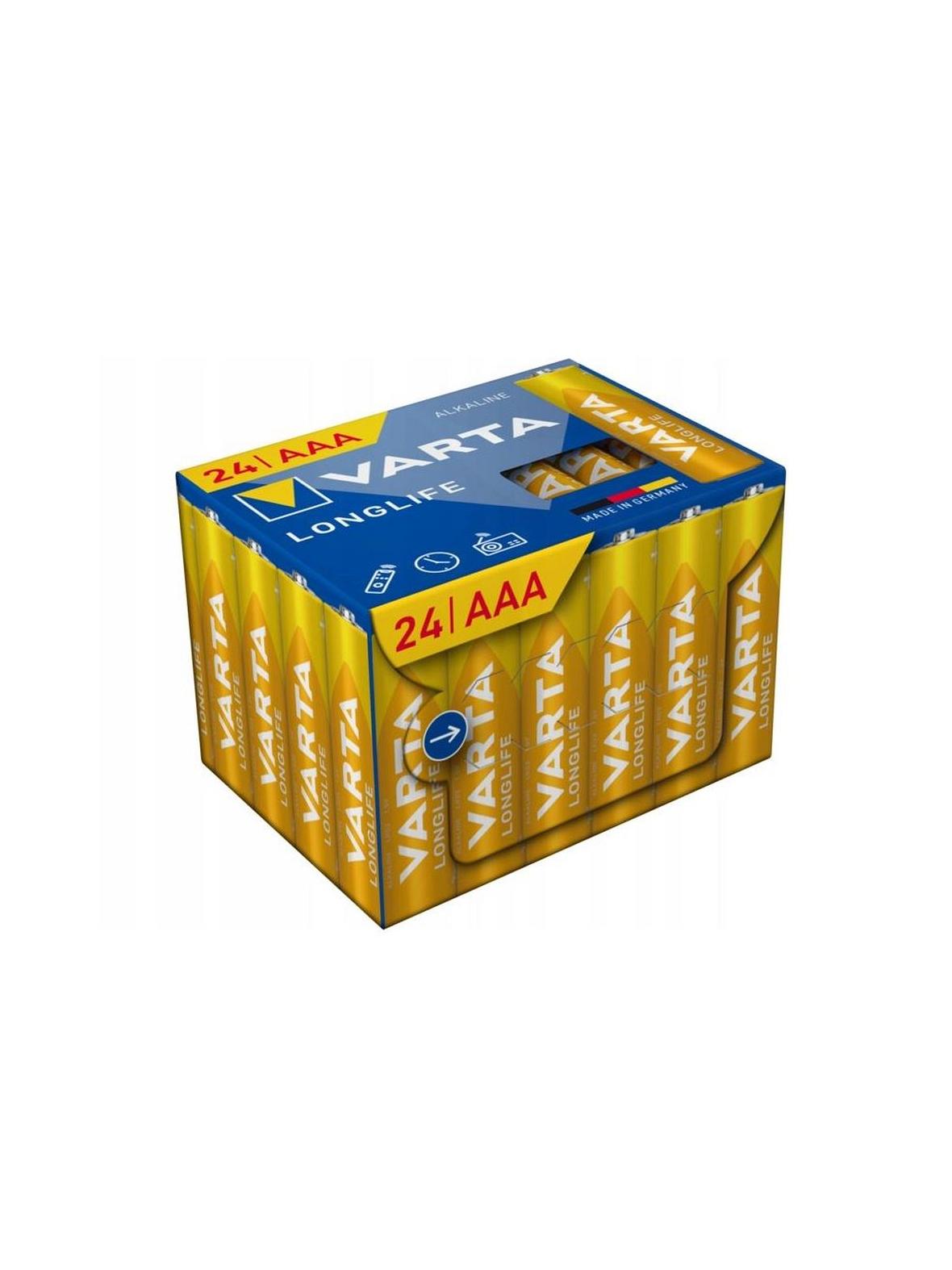 VARTA bateria alkaliczna R3 (AAA) Longlife 24 szt
