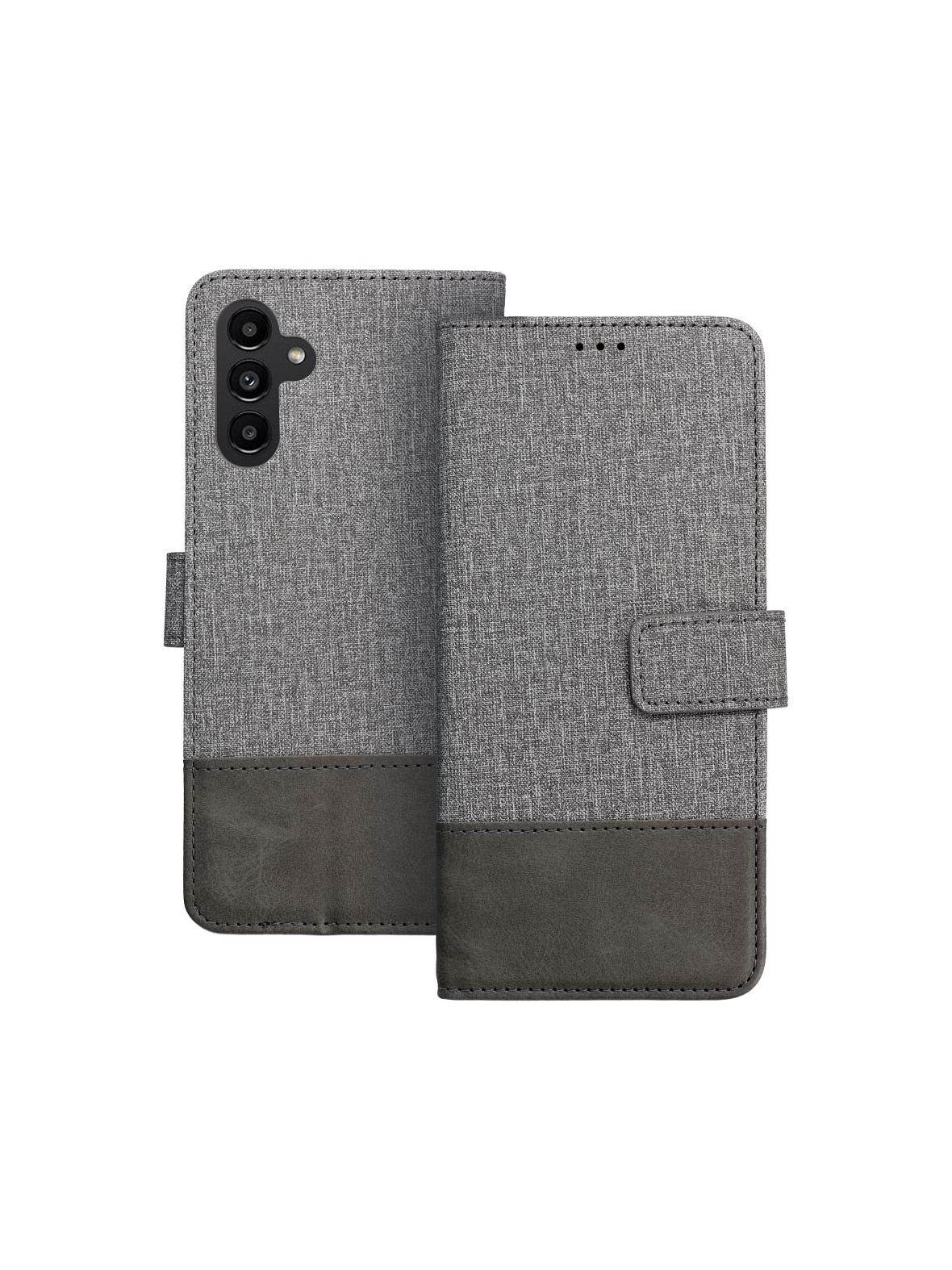 Kabura GOMMA Book do SAMSUNG A13 5G / A04S szary