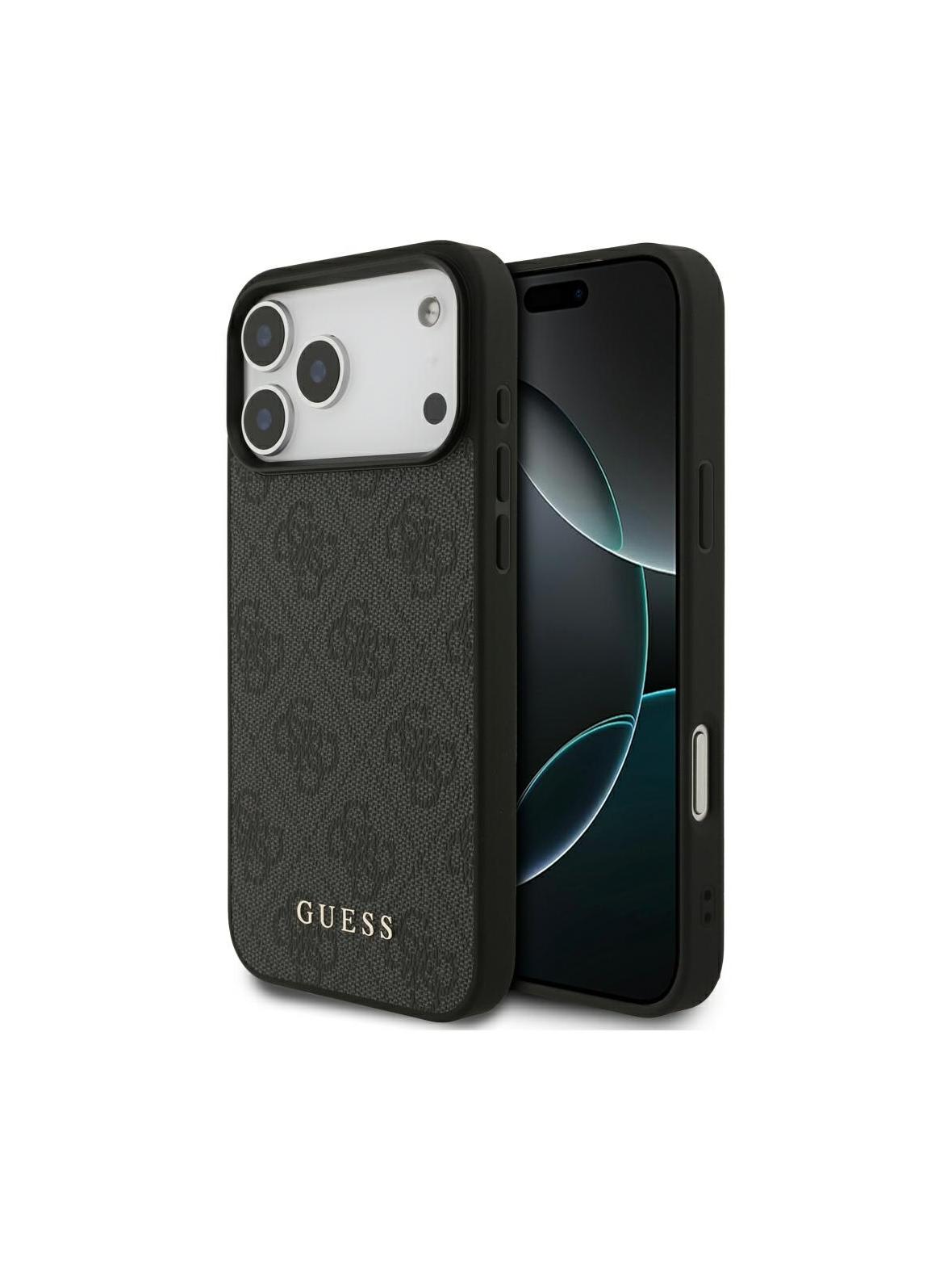 GUESS futerał do IPHONE 17 Pro Max GUHCP17XG4GFGR (PU 4G Classic) brązowy