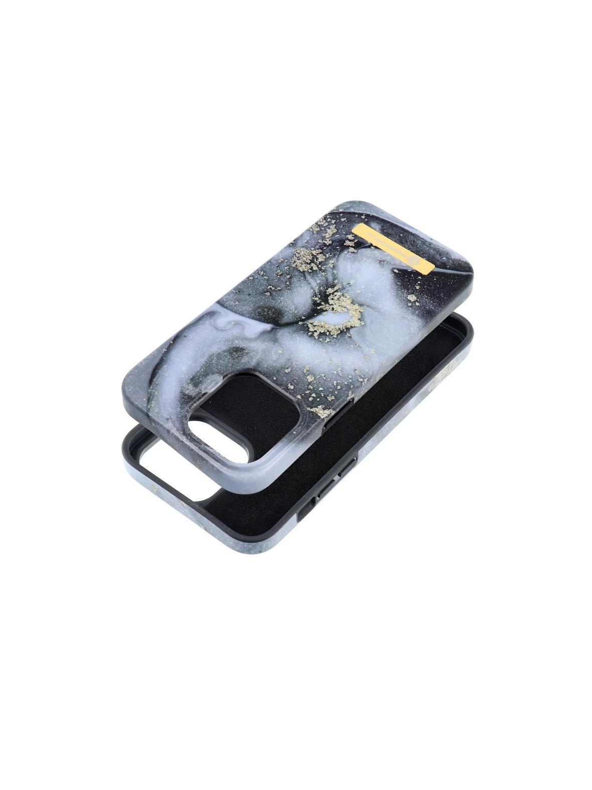 Etui na iPhone 14 PRO MAX Forcell F-Protect Mirage zgodny z MagSafe marble mist