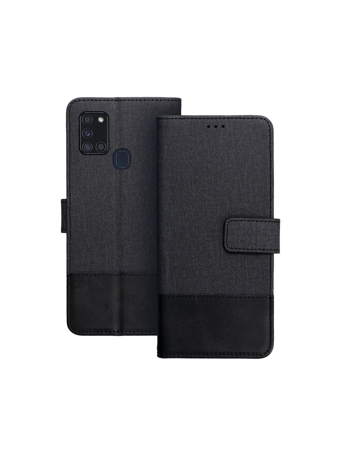 Kabura GOMMA Book do SAMSUNG A21s czarny