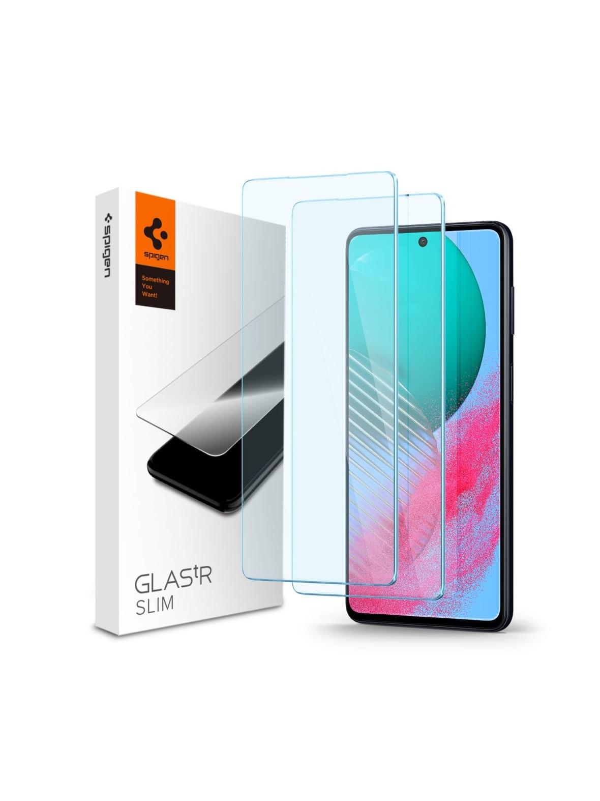 SPIGEN szkło hartowane GLAS.TR"EZ FIT" 2-pack do SAMSUNG M54 5G transparent