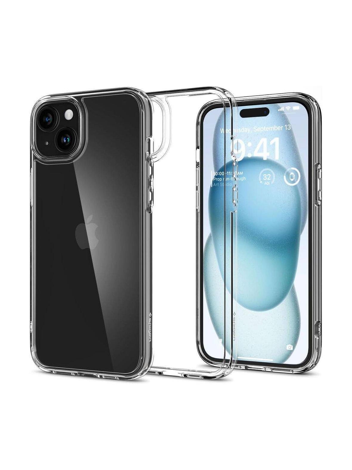 SPIGEN futerał ULTRA HYBRID do IPHONE 16 crystal clear