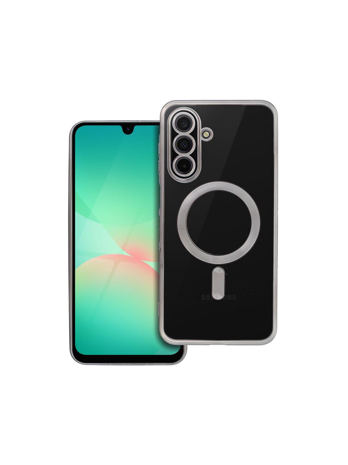 Futerał ELECTRO MAG COVER kompatybilny z MagSafe do SAMSUNG A26 tytanowy szary